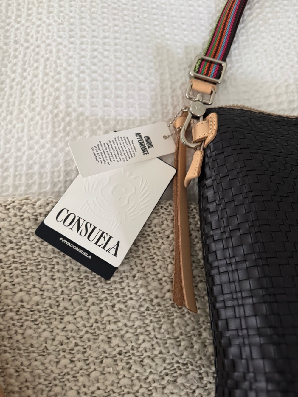 Consuela Amy Downtown crossbody Bag with Multicolor Strap - Picture 3 of 4